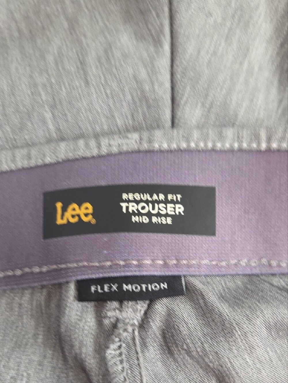 Lee Wide Leg Women's Pants in Gray - Picture 2 of 6